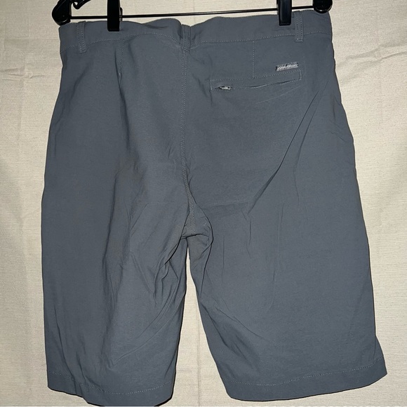 Eddie Bauer Travex Flexion Amphib Mens Gray Tech Shorts Size 32 - Picture 4 of 5